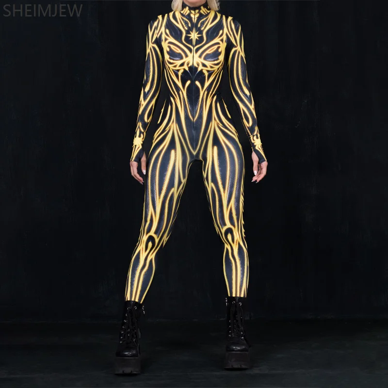 Neon Glow Body Suit